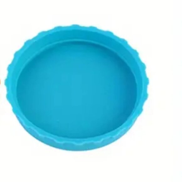 New! Silicone Soda Can Lids 2 Pack No Spill Soda Beverage Lid Coke Tight Sealed! - Picture 2 of 7